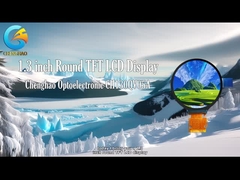 مصنع شاشة LCD تخصيص عالية الوضوح شاشة IPS TFT صغيرة الحجم مستديرة