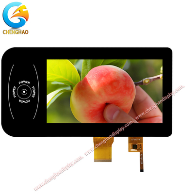 7.0 Inch Small Touch Screen Display Module Capacitive 16M Color IPS 1024*600 Pixels