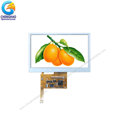 4.3 بوصة شاشة LCD سلبية 480×272 دقة كل اتجاهات الرؤية