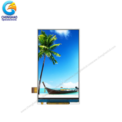 موجد شاشة LCD عرض واسع الاتجاه 4.3 بوصة 480 * 800 دقة