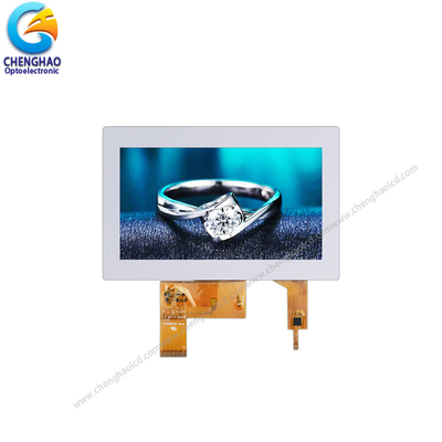 7.0 بوصة TFT LCD شاشة لمس سعة 800 * 480 دقة درجة حرارة واسعة