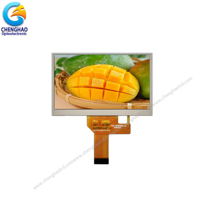 شاشة HD IPS TFT 4.3 بوصة 1280x720 دقة مع واجهة LVDS