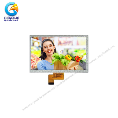 HD 7 بوصة TFT LCD RGB 1024X600 4 Lane MIPI مع جميع اتجاهات المشاهدة