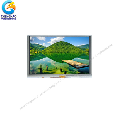 5.0 بوصة شاشة LCD لمسة شاشة 800×480 12 O'Clock توجيه الرؤية لوحة شاشة LCD صغيرة