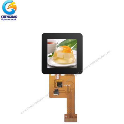 RGB 320x320 شاشة لمسة LCD صغيرة 1.54 بوصة مع واجهة SPI ذات 8 أضعاف