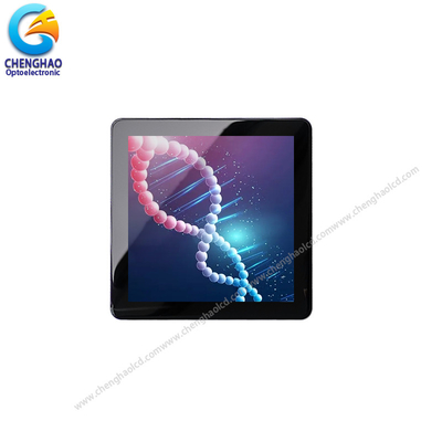 كل التأثير الأسود مربع لمسة شاشة LCD 3.95 بوصة TFT شاشة LCD سعة لمسة