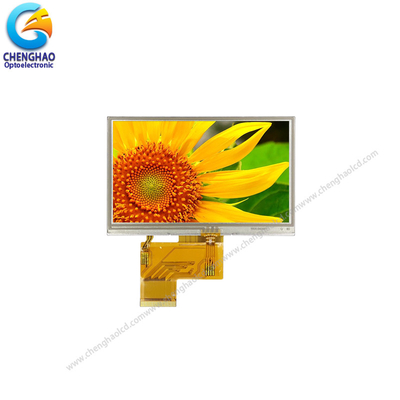 4شاشة LCD ملونة 480x272 40Pin شاشة LCD لمسة صغيرة