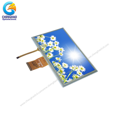 1024×600 HD Tft LCD 7.0 بوصة 24 بت RGB 50pin شاشة لمسة LCD صغيرة