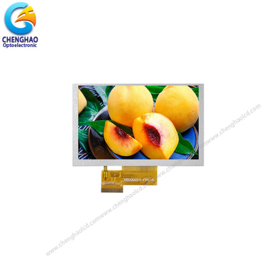 5 بوصة ارتفاع سطوع لون شاشة LCD 800x480 1200 نيتس 40pin وحدات عرض LCD