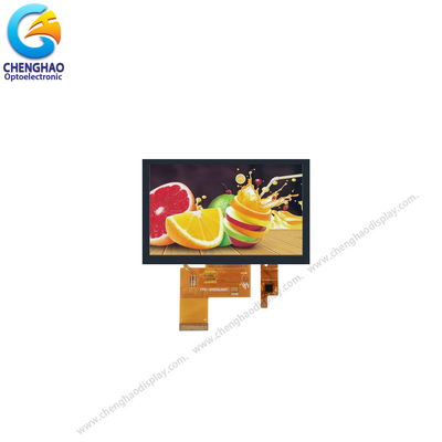 800 * 480dots IPS TFT شاشة LCD 5.0 ​​بوصة تعمل باللمس بالسعة
