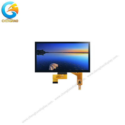 7 بوصة TFT اللون 1024 * 600 شاشة لمس LCD صغيرة مع واجهة MIPI