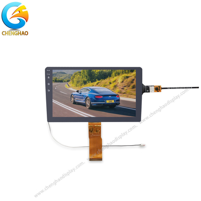 9 بوصة شاشة مراقبة السيارة 60pin LVDS 1280 * 720 نقطة شاشة TFT LCD