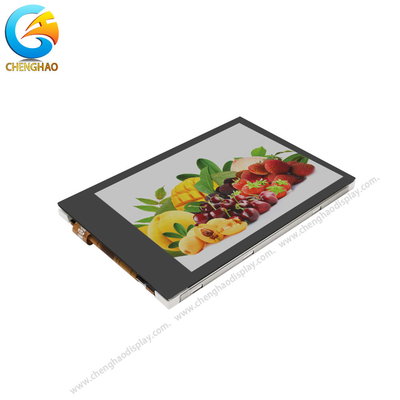 ROHS ISO9001 CE TFT LCD وحدة عرض شاشة تعمل باللمس بزاوية عرض مجانية