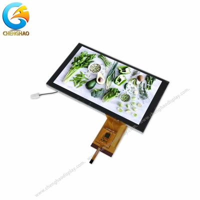 GT911 IC LCD Display Module 800x480 6.2 بوصة تعمل باللمس بالسعة