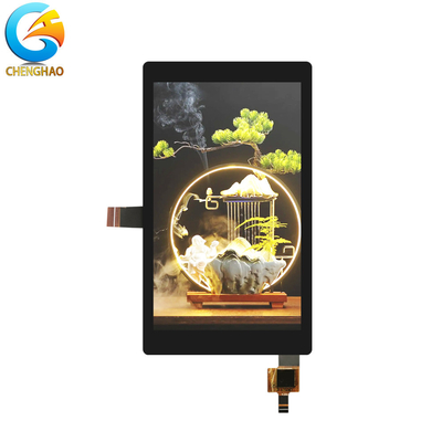 شاشة لمس تكاثفية TFT LCD مقاس 4 بوصة 480 * 800 25pin 2 Lane MIPI DSI