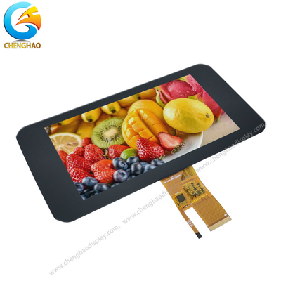 RGB واجهة ضوء الشمس شاشة LCD قابلة للقراءة 7 بوصة 1024 * 600 40pin 、