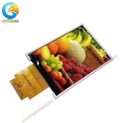 4 خطوط 8 بت SPI 2.2 بوصة لوحة رقيقة TFT LCD وحدة TN عبر الوضع الانتقالي