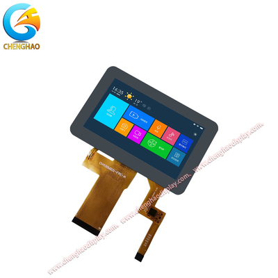 24 بت متوازي RGB 4.3 بوصة شاشة عرض LCD 480x272 بكسل 50pin شاشة TFT LCD