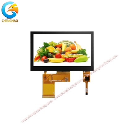 480 × 272 بكسل وحدة اللمس LCD 4.3 