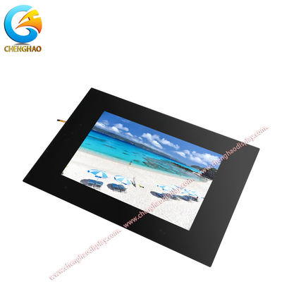 شاشة لمس LCD صغيرة عالية الدقة بالكامل 20 مللي ثانية زمن الاستجابة 10.1 بوصة منطقة العرض