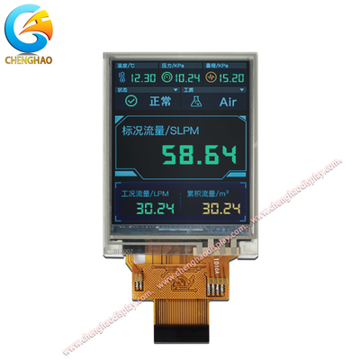 شاشة LCD مقاومة بالألوان الكاملة مقاس 1.8 بوصة مخصصة مع لوحة لمس USB