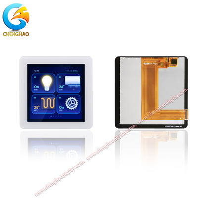 LCD تصنيع 4 بوصة اللون TFT لوحة LCD 480x480 بكسل مربع الشاشة اللمسية