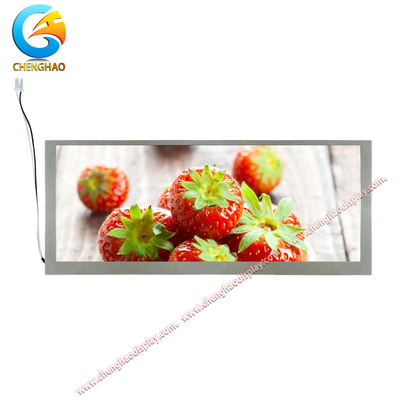 1280*480 نقطة شاشة واسعة I2c وحدة العرض LCD 10.3 بوصة 60 دبوس Fpc سطوع عالية