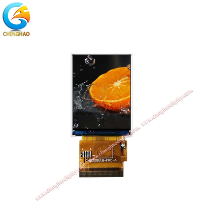 50000 ساعة العمر الطويل العرض LCD Ips 2 بوصة 240 * 320 بكسل للصناعية