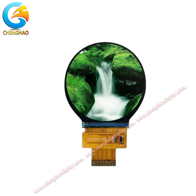 شاشة LCD مستديرة 2.1 بوصة Tft 480x480 نقاط 80/80/80/80 زاوية مشاهدة حرة