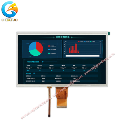 شاشة لمسة ملونة كاملة وحدة LCD Tft HDMI واجهة 50000h عمر 10.1 بوصة