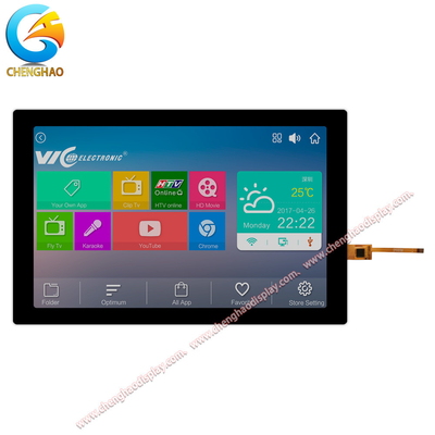 10.1 بوصة موديل LCD الصناعي 80/80/80/80 جميع زاوية الرؤية مع I2C اللمس