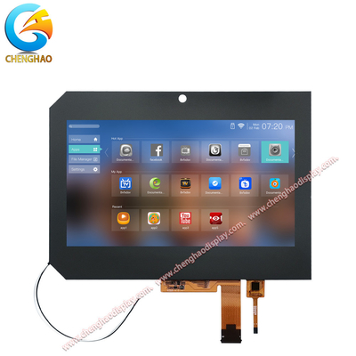 شاشة LVDS TFT السائلة الكريستالية السعة مع 8 بوصة الملونة النشطة DIdisplay المنطقة