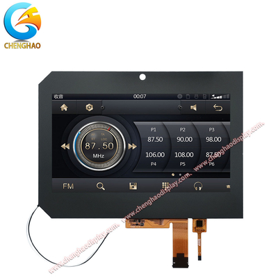 85/85/85/85 جميع زاوية الرؤية IPS Tft شاشة لمسة LCD 8 بوصة 1280x720 بكسل