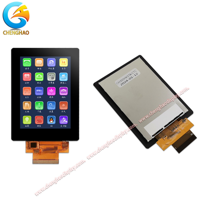 شاشة لمسة LCD TFT 3.5 بوصة مع لوحة لمسة سعة
