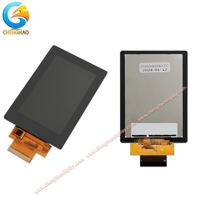 320×480 دقة TFT شاشة LCD ملونة 6:00 زاوية الرؤية 3.5 بوصة