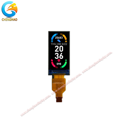 0.96 بوصة IPS TFT شاشة LCD 80x160 دقة مع 11pin FPC
