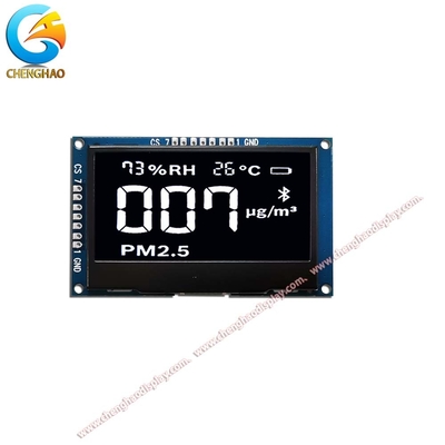 متوافق مع ROHS 128x64 Spi Oled Module 2.42 بوصة باستخدام وضع العرض الأبيض