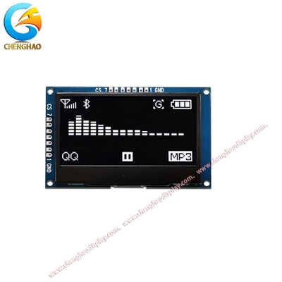 وحدات OLED مخصصة 12864 مقاس 2.42 بوصة مع واجهة SPI / I2C ذات 4 أسلاك
