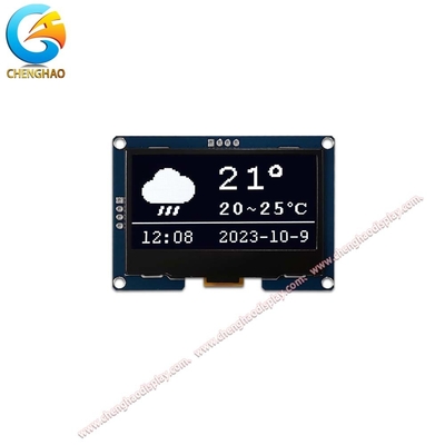 2.42 بوصة شاشة OLED صغيرة I2c واجهة 128 * 64 دقة مع 4pin