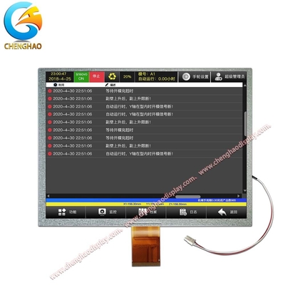 10.4 بوصة TFT شاشة LCD 16M ألوان 800x600 دقة شاشة LCD
