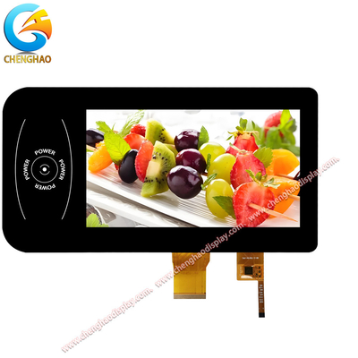 مساحة 7.0 بوصة شاشة LCD لمسة صغيرة 1024 * 600 بكسل واجهة RGB