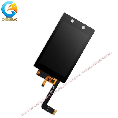 ST7701 جهاز تشغيل IC 500 Cd/M2 4.3 بوصة IPS TFT شاشة LCD للتطبيقات لوحة اللمس