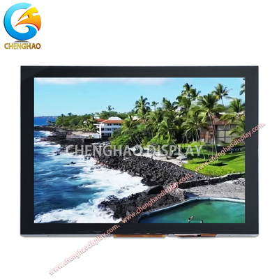 800*600 دقة TFT LCD شاشة لمس سعة 900 نيتس سطوع عالي 8 