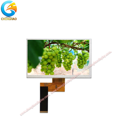 800x480 نقطة WVGA شاشة TFT 7 بوصة العرض الطبي مع واجهة RGB 40pin