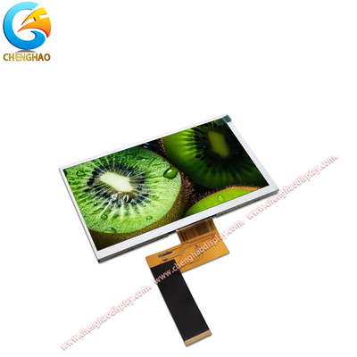 800x480 IPS TFT شاشة LCD 40 دبوس واجهة RGB شاشة ملونة 7 بوصة