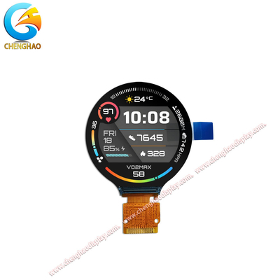240*240 شاشة IPS LCD دائرية متوافقة مع Rohs 1.3 بوصة شاشة TFT صغيرة