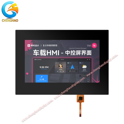 شاشة لمسة LCD TFT الصناعية 1024x600 نقطة 7 بوصة 16M وحدة TFT ملونة