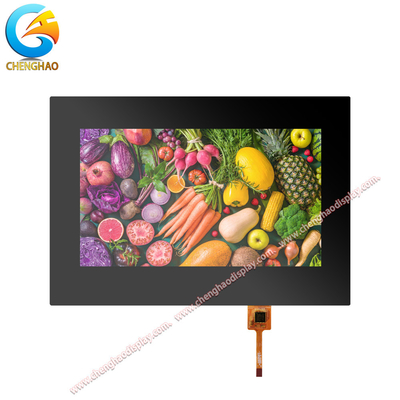 وحدة عرض LCD عالية الوضوح 7 بوصة 1024 600 لون Tft مع لمسة سعة
