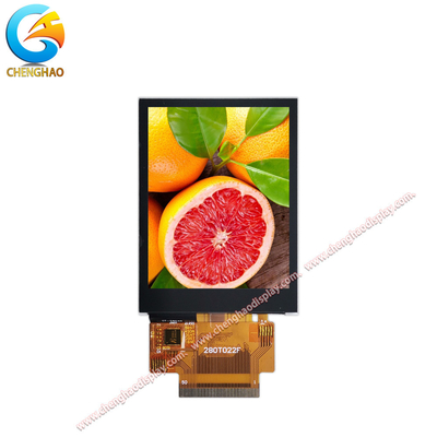 2.8 بوصة لوحة عرض LCD - 240 * 320 شاشة لمسة TFT LCD صغيرة مع تقنية IPS