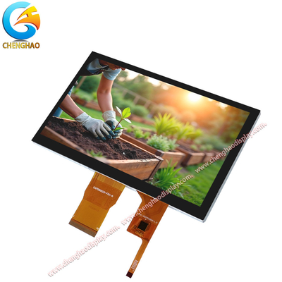 OEM شاشة لمسة 7 بوصة RGB 1024 * 600 IPS TFT شاشة LCD